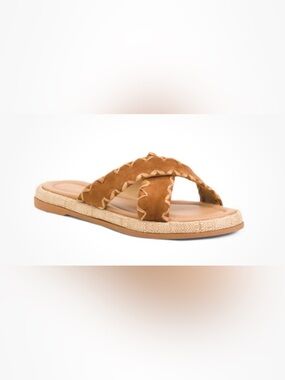 Mila Paoli Leather Sandals - 7.5